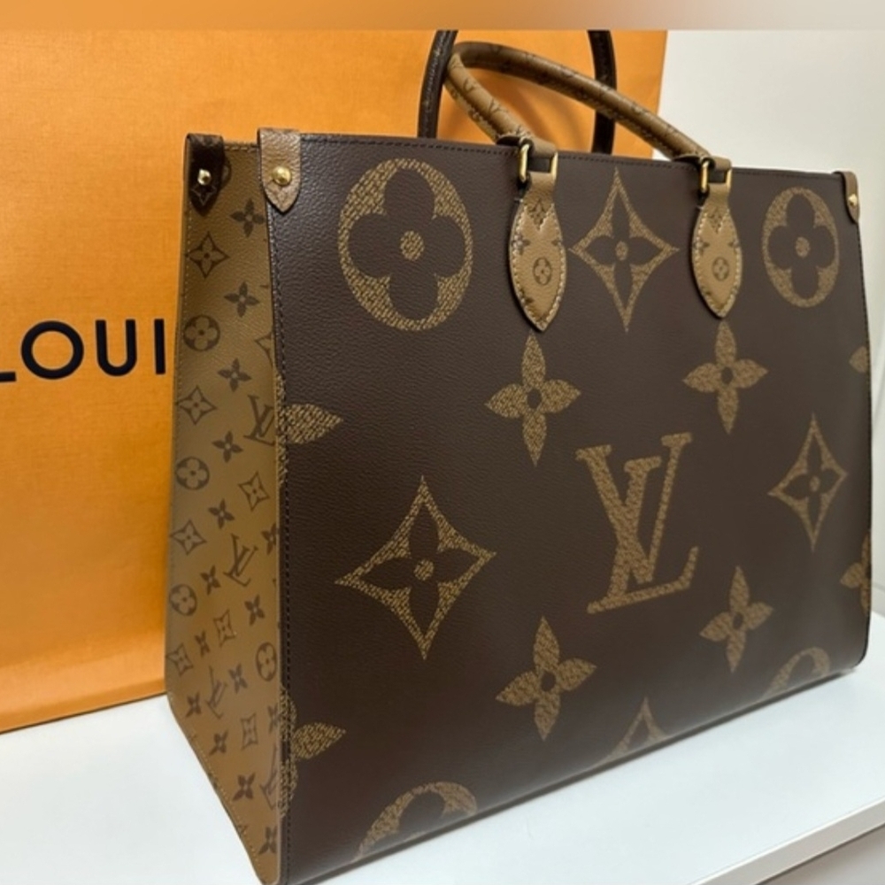 Louis Vuitton Brown Monogram Handbag